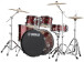 Rydeen stage 22 + cymbales - burgundy glitter