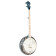 Falcon Series 5-string Banjo Transparent Blue banjo électro-acoustique avec housse