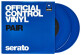 7"" Control Vinyl blue