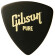 Wedge style guitar pick thin