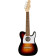 Fullerton Tele Uke WN White Pickguard 2-Color Sunburst ukulélé électro-acoustique concert