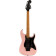 CONTEMPORARY STRATOCASTER HH FR, ROASTED MN, BLACK PICKGUARD, SHELL PINK PEARL