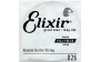 Cordes Elixir  l'unit en Bronze 80/20 pour guitare acoustique avec revtement POLYWEB (.026)