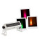 BoomTone DJ Babybar Barre LED couleur RGB blanche 63 LED 33cm, PAR LED Wash, Lumires de scne RVB, Tlcommande IR, Contrle DMX, Mode musical, automatique ou manuel. Light pour DJ Club Scne Mariage