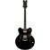 G6636-RF Richard Fortus Signature Falcon Black guitare demi-caisse avec étui