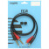 AT-CJ0600 CABLE TWIN PRO 2 RCA /2 JACK - 6M