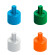 Bouton plastique de couleur compatible LEGO