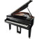 C2x PEC, Chrom-Edition 173cm; schwarz poliert - Piano à queue