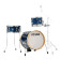 LJK36S-ISP Club Jam Suitcase Set Indigo Sparkle - Jeu de Coquilles de Batterie