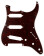 Fender STRATOCASTER PICKGUARD - '50S VINTAGE-STYLE - 8-HOLE - S/S/S Pickguard pour Strat - 4-Plis - 3 Single Coil - Couleur: Tortoise