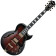 Ag95qa dbs artcore expressionist - dark brown sunburst