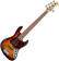 Metroline 21-fret vintage j/j bass alder 5 (germany, mor) - '59 burst transparent