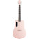 ME 4 Carbon 36" Pink guitare électro-acoustique folk connectée avec housse Space Bag