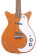 Danelectro 59M NOS Guitare lectrique avec flocons de mtal Orange