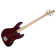 Element 4 Trans Red Electric Bass