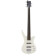 GPS CORVETTE ASH 5 ACTIVE FRETLESS - CREME WHITE