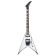 JS32 King V White w/ Black Bevels - Guitare Électrique