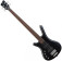 Rockbass corvette basic lh - nirvana black trans. satin