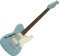 Fsr paranormal cabronita telecaster thinline,mint pickguard, matching headstock - ice blue metallic