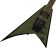 Jackson X Series Rhoads RRX24 Matte Army Drab/Black Bevel - Guitare lectrique