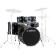 JSBP0F5RBL Stage Custom Birch shellset Raven Black