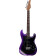 GTRS Guitars Professional 800 Dark Purple Intelligent Guitar avec housse