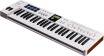 Arturia - KeyLab Essential 49 mk3 - Clavier contrleur MIDI pour la production musicale - 49 Touches, 9 Encodeurs, 9 Faders, 1 Molette de modulation, 1 Molette de Pitch Bend, 8 Pads - Blanc