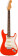 Player II Stratocaster Coral Red