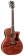 Cort GA5F-FMH - Guitare lectro-acoustique srie Grand Rgal - Naturel pores ouverts