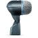Shure Beta 52A Kick Drum Microphone - Mic Dynamique Supercardioide avec lment Nodyme  Haute Puissance, Adaptateur de Support de Verrouillage, Calandre En Filet En Acier Durable et Support de Choc