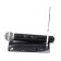 Systme sans fil VHF BoomToneDJ VHF-10M F6 avec rcepteur et micro main sans fil cardiode dynamique VHF. Jusqu' 80m de porte, rcepteur compact. Discours, animations, discomobiles