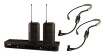 Systme de microphone sans fil UHF Shure BLX188/SM35 - Idal pour orateurs, artistes, prsentations - Batterie 14h, porte 100m | (2) micros casques, rcepteur double canal | Bande K14