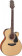 GN51CE - Guitare folk électroacoustique - Auditorium cutaway - Natural