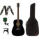 CD-60S Black Acoustic Steel-String Guitar + Gig Bag and Accessories