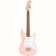 Mini Stratocaster Shell Pink guitare de voyage / enfant