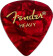 Fender guitar 0982351509 351 shape premium, heavy/red moto 144 count