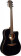 Lâg T118DCE - Guitare folk électroacoustique - Dreadnought cutaway - Black