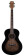 Washburn Bella Tono Novo S9 Guitare acoustique 6 cordes Finition anthracite brillant