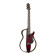 Yamaha SLG200S CRB Guitare silencieuse  cordes en acier avec sac de transport rigide, rouge cramoisi clat