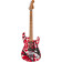 Striped Series Frankie Red / White / Black guitare électrique