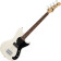 Tribute fallout shortscale bass (rw) - olympic white