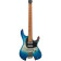 Q Series QX54QM-BSM Blue Sphere Burst Matte guitare électrique sans tête avec housse