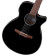 Ibanez AEG50N-BKH Guitare classique Largeur selle 46 mm