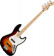 Affinity series jazz bass (mn) - 3-color sunburst