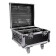 BoomTone DJ EZ-BOX Flight case Universel noir 6 compartiments avec roulettes. Valise de transport professionnelle. 6 prises IEC intgres. Renforts d'angles. Dimensions avec roulettes : 51x47x38.5 cm.