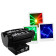 BoomToneDJ LUDIPOCKET 360 Jeux de lumires Disco pour soire Effet Beam Lampe de scne 360 Projecteur LED RGBW 12W Mini Spider Automatique, DMX, Matre/Esclave, dtection musicale. Dimmer et strobe.