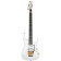 Prestige Axe Design Lab RGA622XH-WH White guitare électrique avec étui