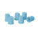 Knob Cap Set boutons bleus