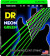 DR Strings NEON 9-46 Jeu de Cordes pour Guitare Electrique Vert