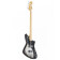 Player Plus Active Meteora Bass MN Silverburst - Basse Électrique 4 Cordes